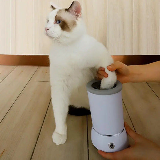 Portable Electric Paw Washer | USB Rechargeable | Small & Medium Dogs, Cats