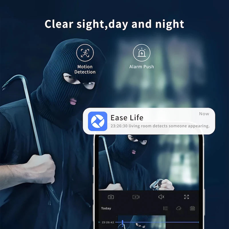 1080P Indoor Security & Pet Camera | WiFi, Motion Detection & 2-Way Audio