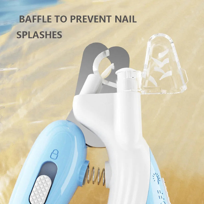Professional Pet Nail Clippers with LED Light | Safe Trimmer for Dogs & Cats