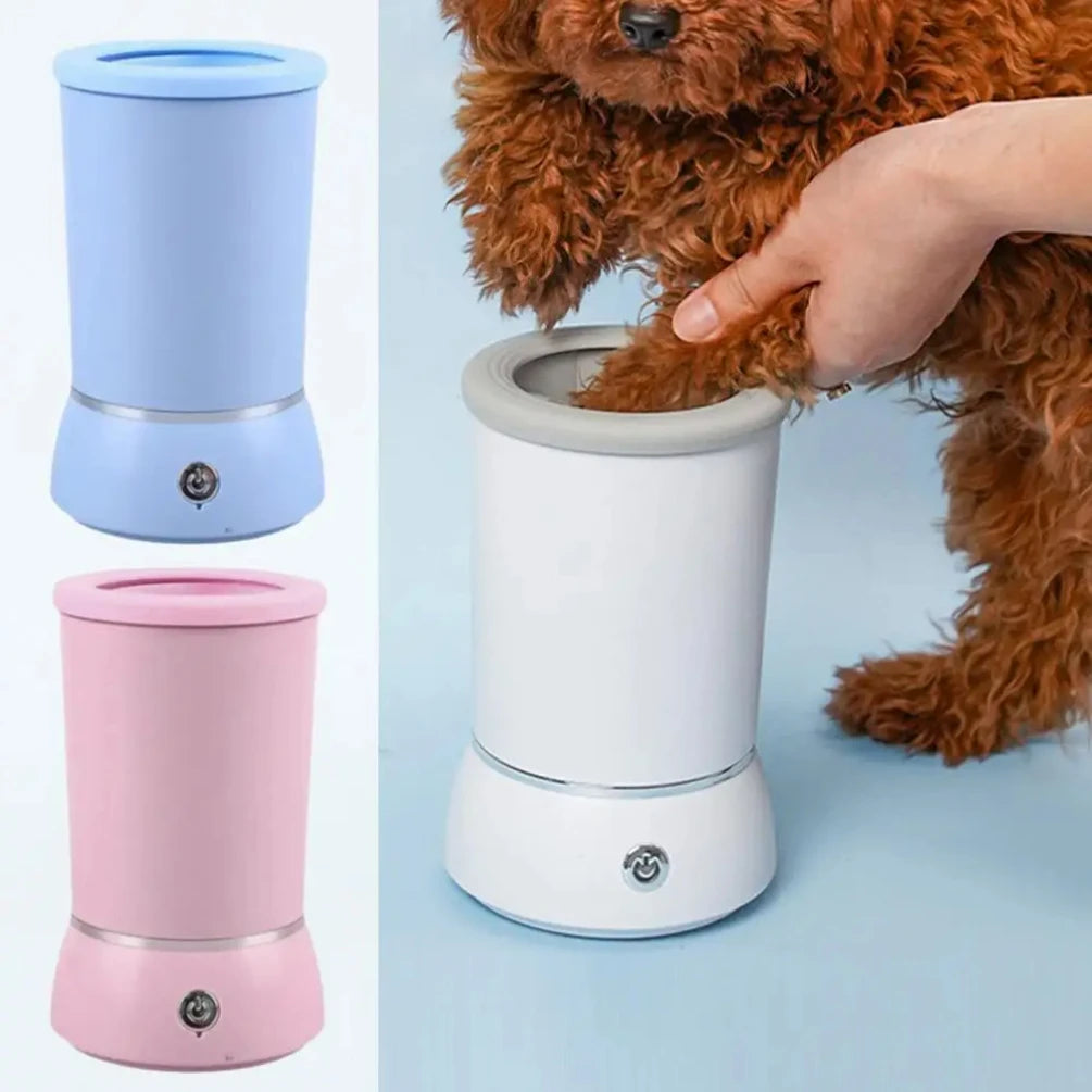 Portable Electric Paw Washer | USB Rechargeable | Small & Medium Dogs, Cats