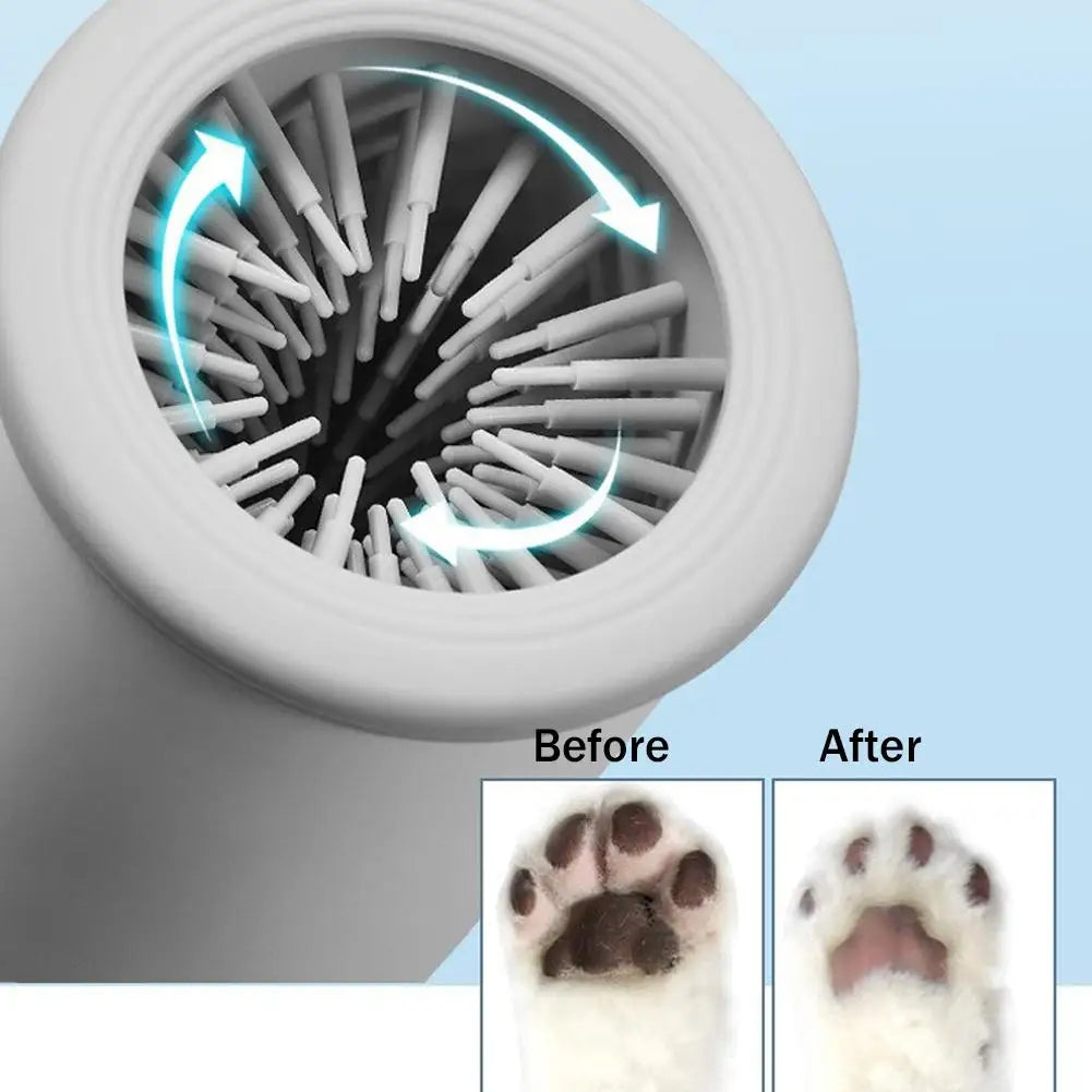 Portable Electric Paw Washer | USB Rechargeable | Small & Medium Dogs, Cats