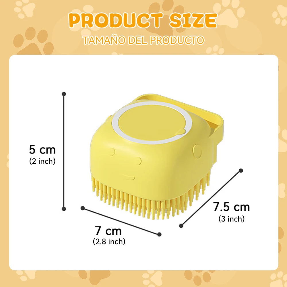 Silicone Pet Bath Brush